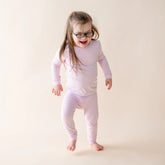 Long Sleeve Pajamas in Thistle