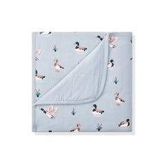Baby Blanket in Mallard Duck 1.0