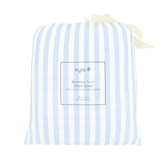 Twin Sheet in Small Mist Stripe