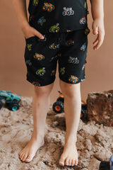 Drawstring Short in Monster Truck