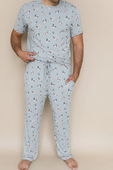 Men's Lounge Pants in Mallard Duck