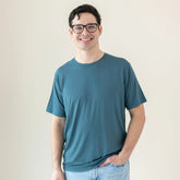 Men's Crew Neck Tee in Atlantic