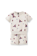 Short Sleeve Jogger Set in Spider-Man