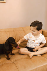 Toddler Basic Tee in Dachshund