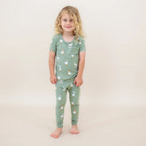 Short Sleeve with Pants Pajamas in Silly Goose