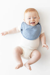 Cushy Bib in Slate