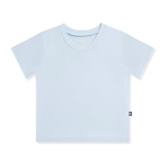 Toddler V-Neck Tee in Breeze