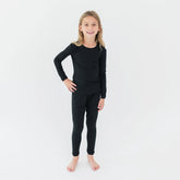 Long Sleeve Pajamas in Midnight