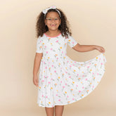 Twirl Dress in Tulip