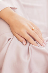 Bamboo Sateen Sheet Set in Rose Quartz