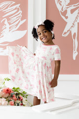 Twirl Dress in Toile Ballet