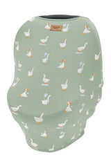Car Seat Cover in Silly Goose