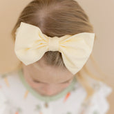 Bow Headband in Chamomile