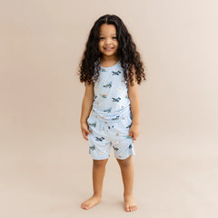 Drawstring Short in Take Off