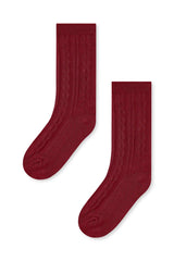 Knee High Socks in Ruby