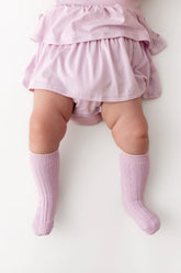 Knee High Socks in Thistle