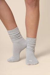 Adult Scrunch Socks in Storm