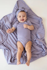 Baby Blanket in Taro 1.0