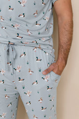 Men's Lounge Pants in Mallard Duck