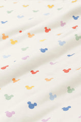 Bubble Romper in Pastel Mickey Mouse