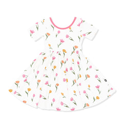 Twirl Dress in Tulip