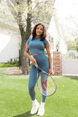 Bamboo Flex Baby Tee in Atlantic