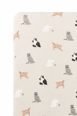 Crib Sheet in Fluffy Cat