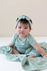 Baby Blanket in Sage 1.0