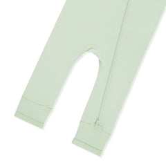 Zippered Romper in Basil