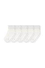Quarter Socks Combo 5-Pack in Cloud
