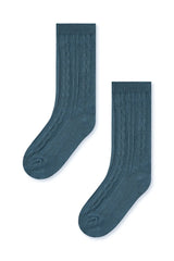 Knee High Socks in Atlantic
