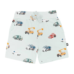 Drawstring Short in City Vehicles