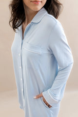 Long Sleeve Women’s Nightshirt in Breeze