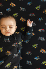 Crib Sheet in Monster Truck