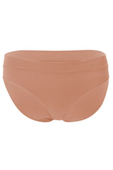 Women's Midi Brief in Latte