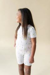 Short Sleeve Pajamas in Tennis