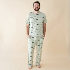 Men's Lounge Pants in Fishing