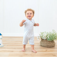 Polo Shortall in Small Mist Stripe