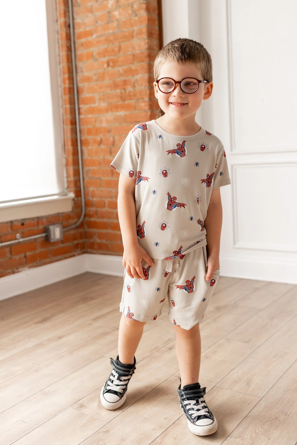 Toddler Basic Tee in Spider-Man