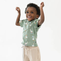 Toddler Basic Tee in Silly Goose