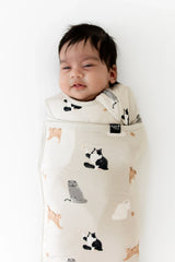 Sleep Bag Swaddler in Fluffy Cat 1.0