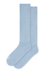 Adult Scrunch Socks in Breeze