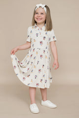 Polo Dress in Mickey Mouse and Friends