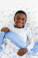 Standard Pillowcase in Toile Safari