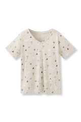 Women's Relaxed Fit V-Neck in Starry Icon