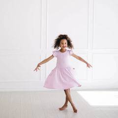 Pocket Dress in Thistle