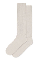 Adult Scrunch Socks in Oat
