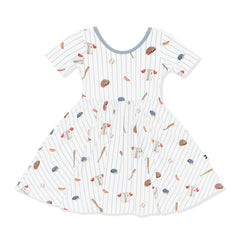 Twirl Dress in Home Run