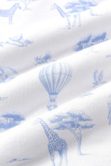 Toddler Blanket in Toile Safari 1.0