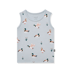 Toddler Tank Top in Mallard Duck